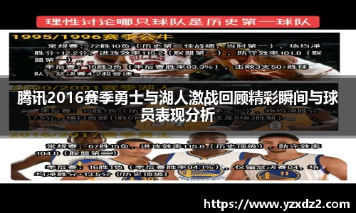 腾讯2016赛季勇士与湖人激战回顾精彩瞬间与球员表现分析